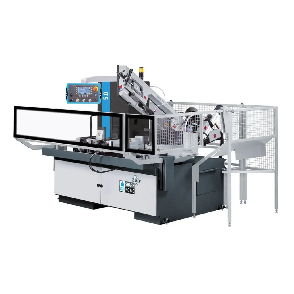 Automatic Bandsaw for Sheet Metal and Steel Fabrication