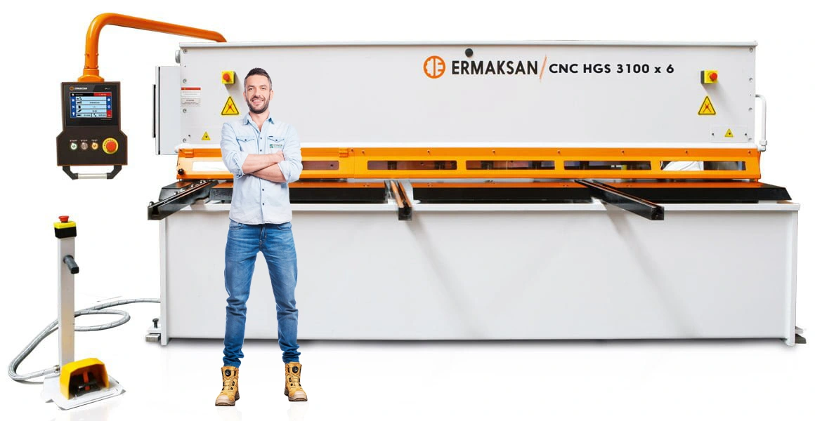 Shears for Sheet Metal Ermaksan Cidan Fintek