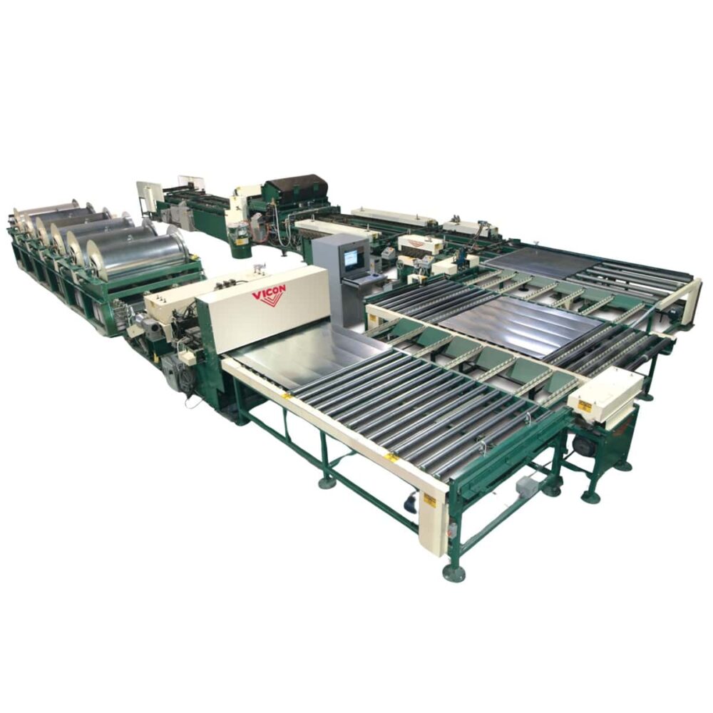 Vicon Coil Line - HVAC fabrication machine