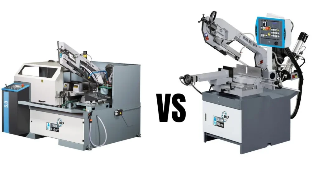 automatic vs semi automatic bandsaws