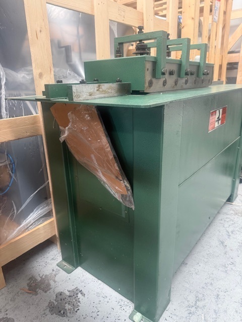 Used Tinknocker 16ga pittsburgh roll former
