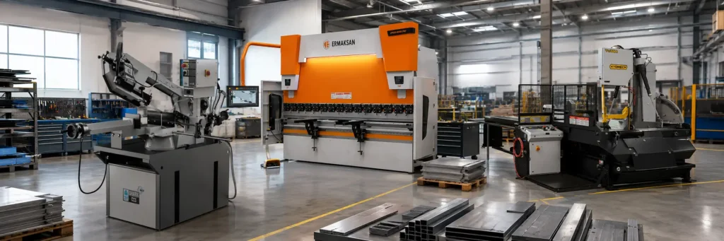 best quality metal fabrication machinery brands in a sheet metal factory